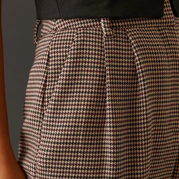 NWT Anthropologie Favorite Daughter The Favorite Pants Houndstooth Z123 - Picture 2 of 5